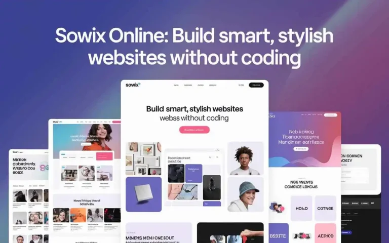 Sowix Online: Build Smart, Stylish Websites Without Coding