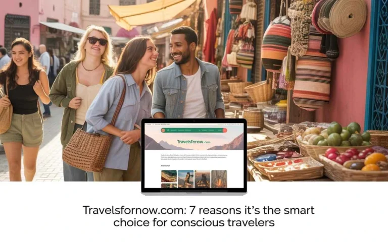 Travelsfornow.com: 7 Reasons It’s the Smart Choice for Conscious Travelers